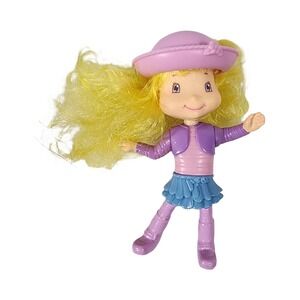 Lemon Meringue Strawberry Shortcake 2007 McDonalds Happy Meal Toy Figure 3.5in